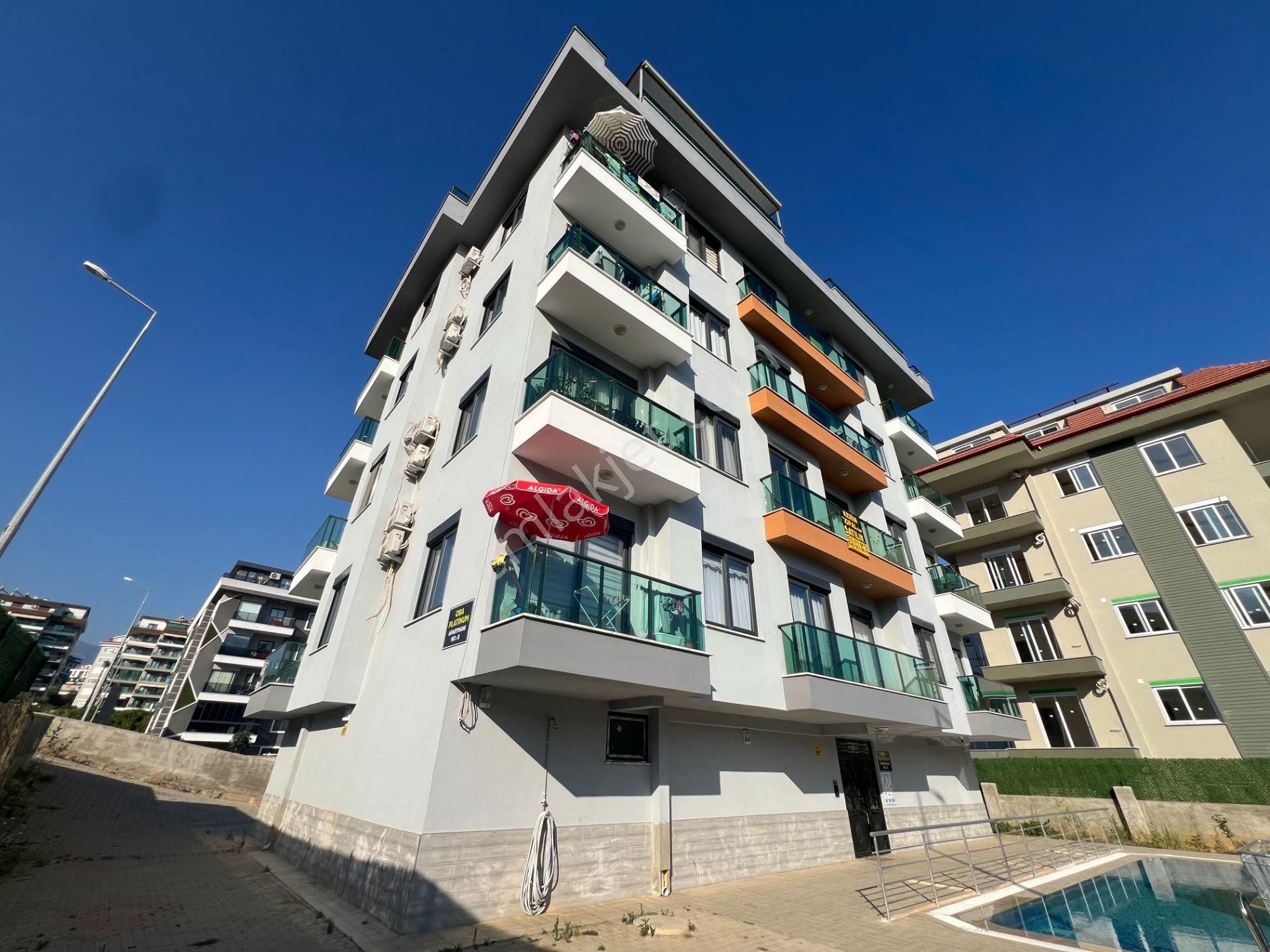 Alanya Obada Satılık 1+1 Site İçi Havuzlu Eşyalı Lüks Daire