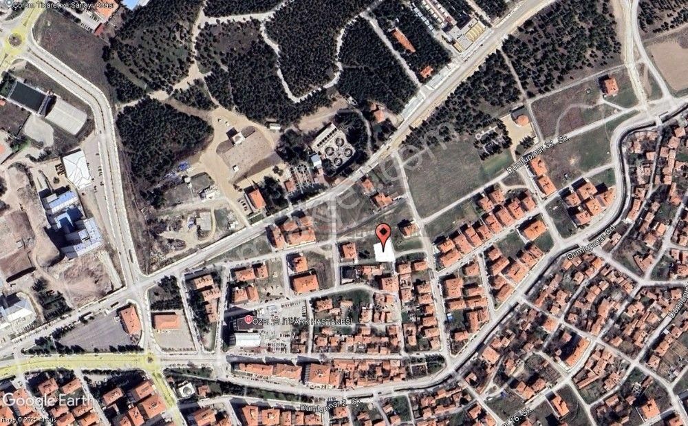 Güvenay - Çorum Bahçelievler – Elitpark Hastanesi Üstü – 552 M² Satılık Konut İmarlı Arsa
