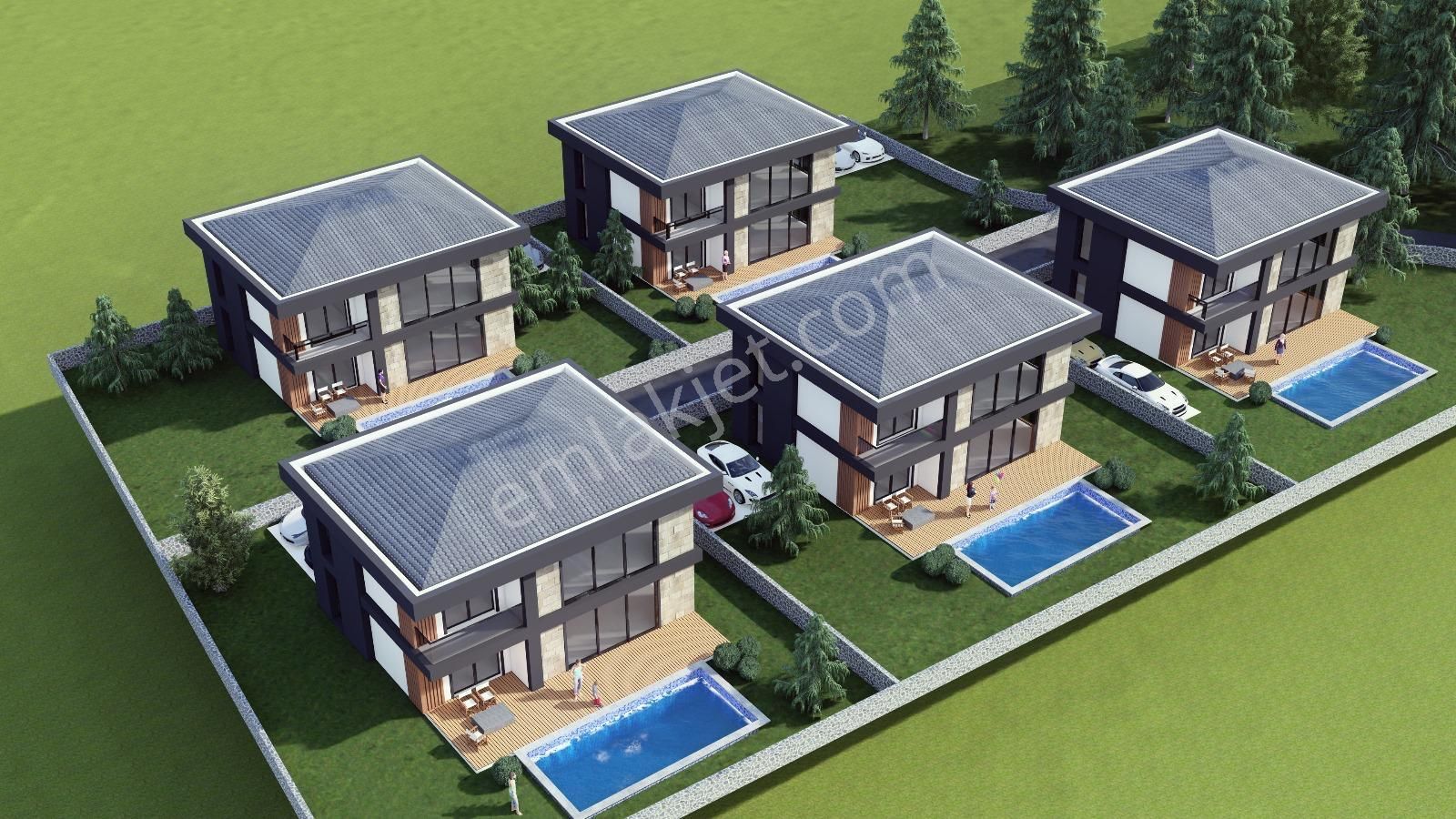 Derince Tahtalı 5 Adet Villalık Satılık 2507 M² Konut Arsası