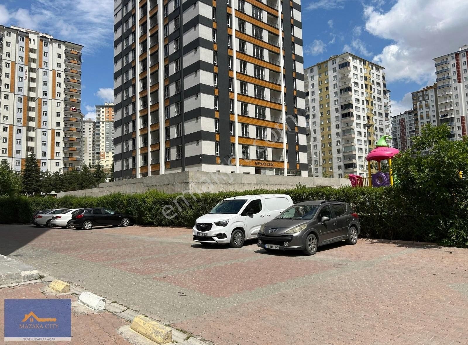 Mazaka Cıty'den Talas Mevlana Mah Kiralık 3+1 Daire