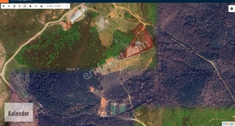 Gebze Mollafenari De Etrafı Orman 850 M2 Yolu Açılmış Arsa - Görsel 2