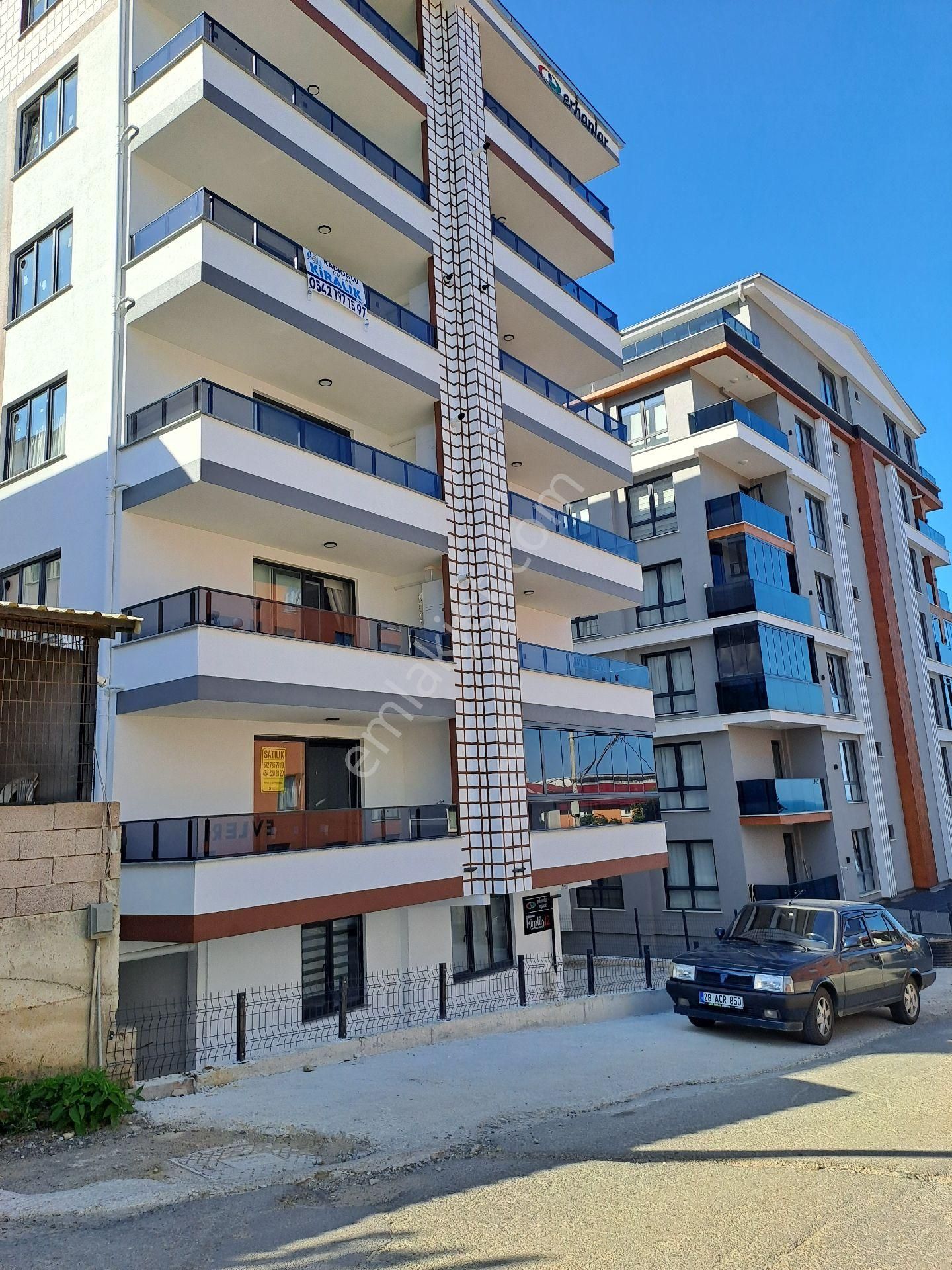 Kadıoğlu Emlak Giresun Erikliman Mahallesi Kiralık Sıfır 2+1,,daire