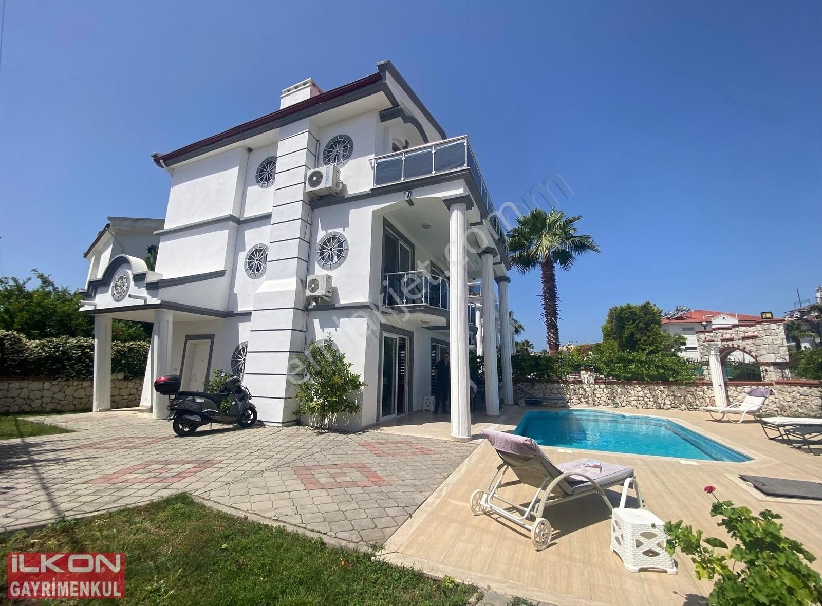 Fethiye Foça Mah.de İlkon'dan Müstakil 3+1 Villa - Görsel 18