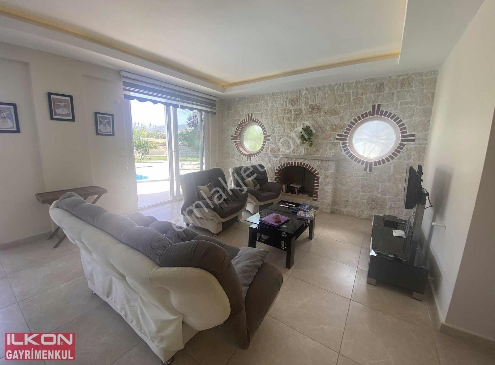 Fethiye Foça Mah.de İlkon'dan Müstakil 3+1 Villa - Görsel 8