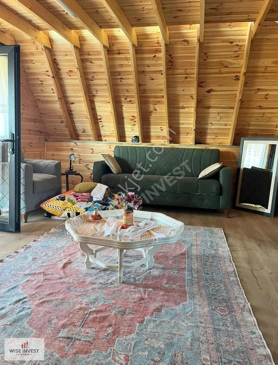 Deniz Manzaralı Eşyalı Bungalov Arsasıyla Birlikte
