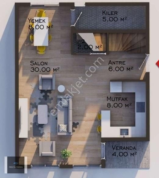 Urla Gülbahçede 315 M2 Arsa Denize 400 Metre Mesafede - Görsel 2