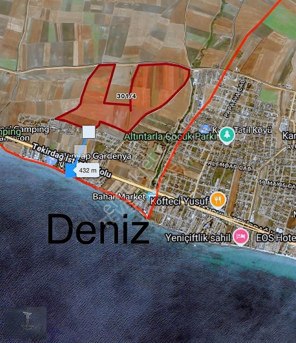 Marmaraereğlısi Çeşmeli De Kelepir İmarlı Arsa Hemen Tapu - Görsel 8