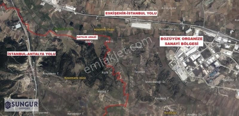 Sungur'dan Osb Ve Çevre Yolu Yakını 8.5 Dönüm Fırsat Arazi