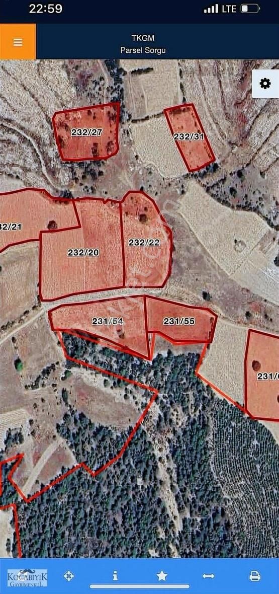 Kocabıyık Gayrimenkul'den Uşak Eşme Güllü Satılık61.615m2 Tarla - Görsel 13