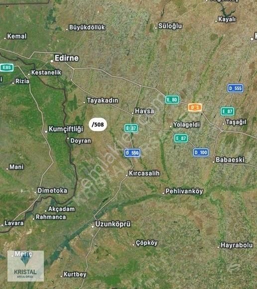 Edirne Havsa Azatlı Köyünde Yerleşime Yakın Yatırımlık Arsa