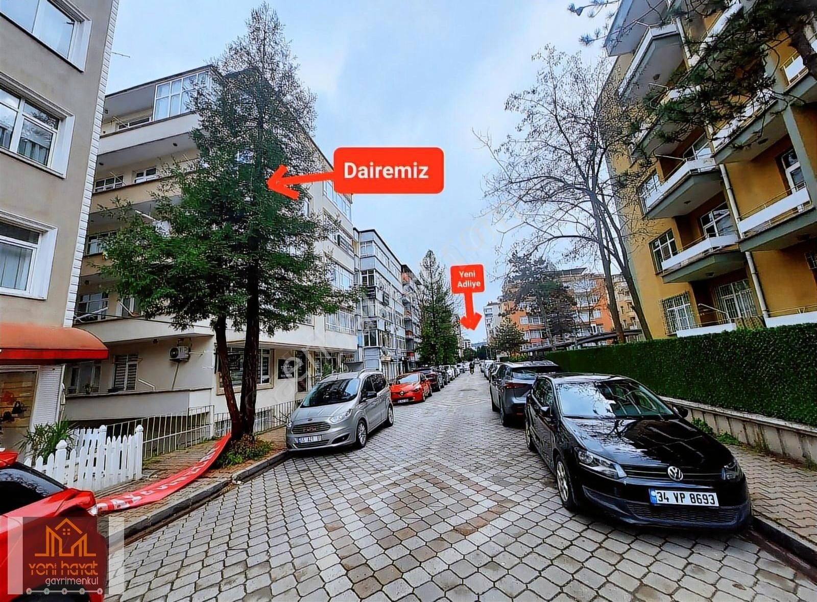 Yeni Adliye Karşısında 100 M² Kiralık Geniş 2+1 Daire