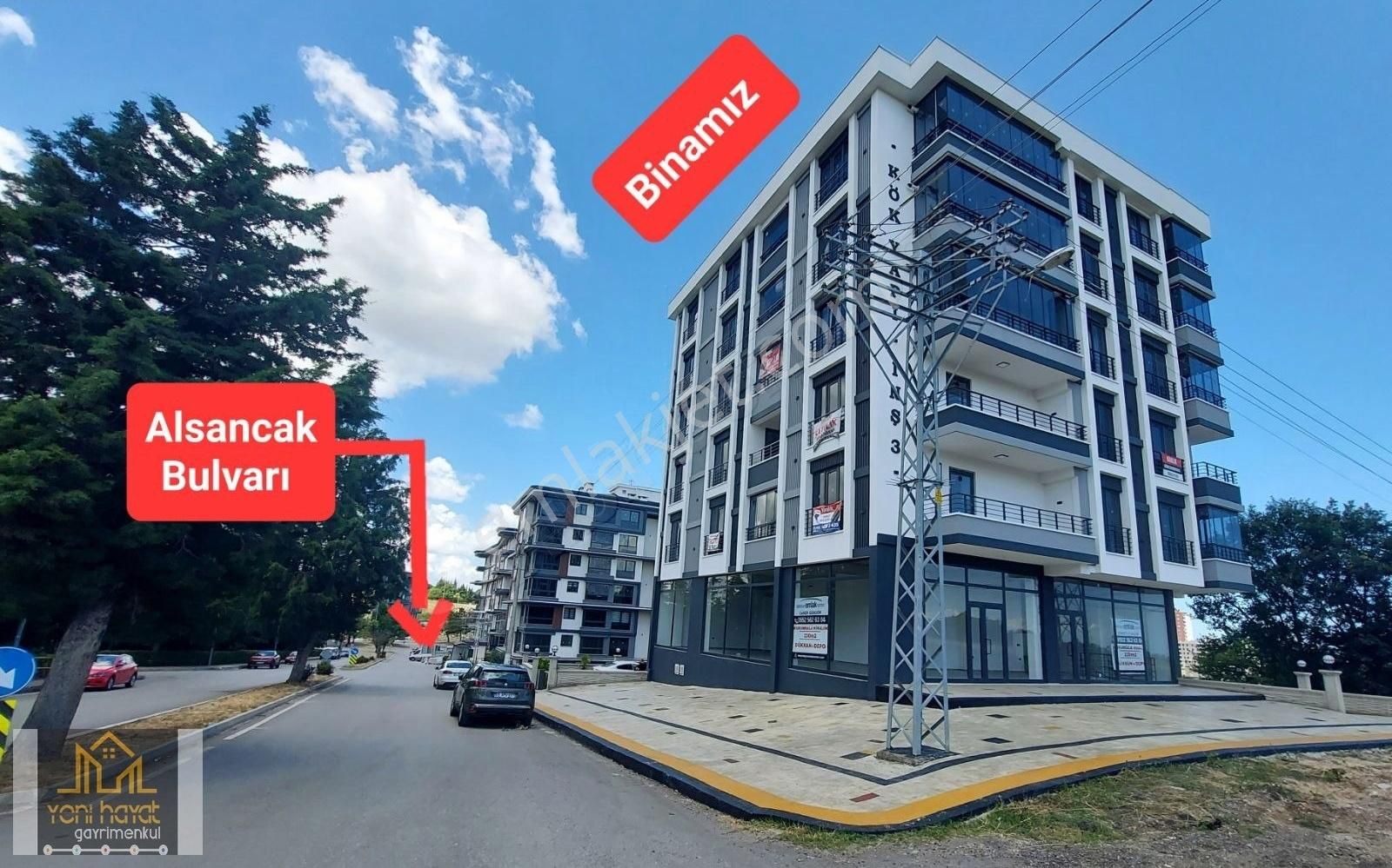 Pelitköy De Ultra Lüks 60 M² Kiralık 1+1 Sıfır Daire