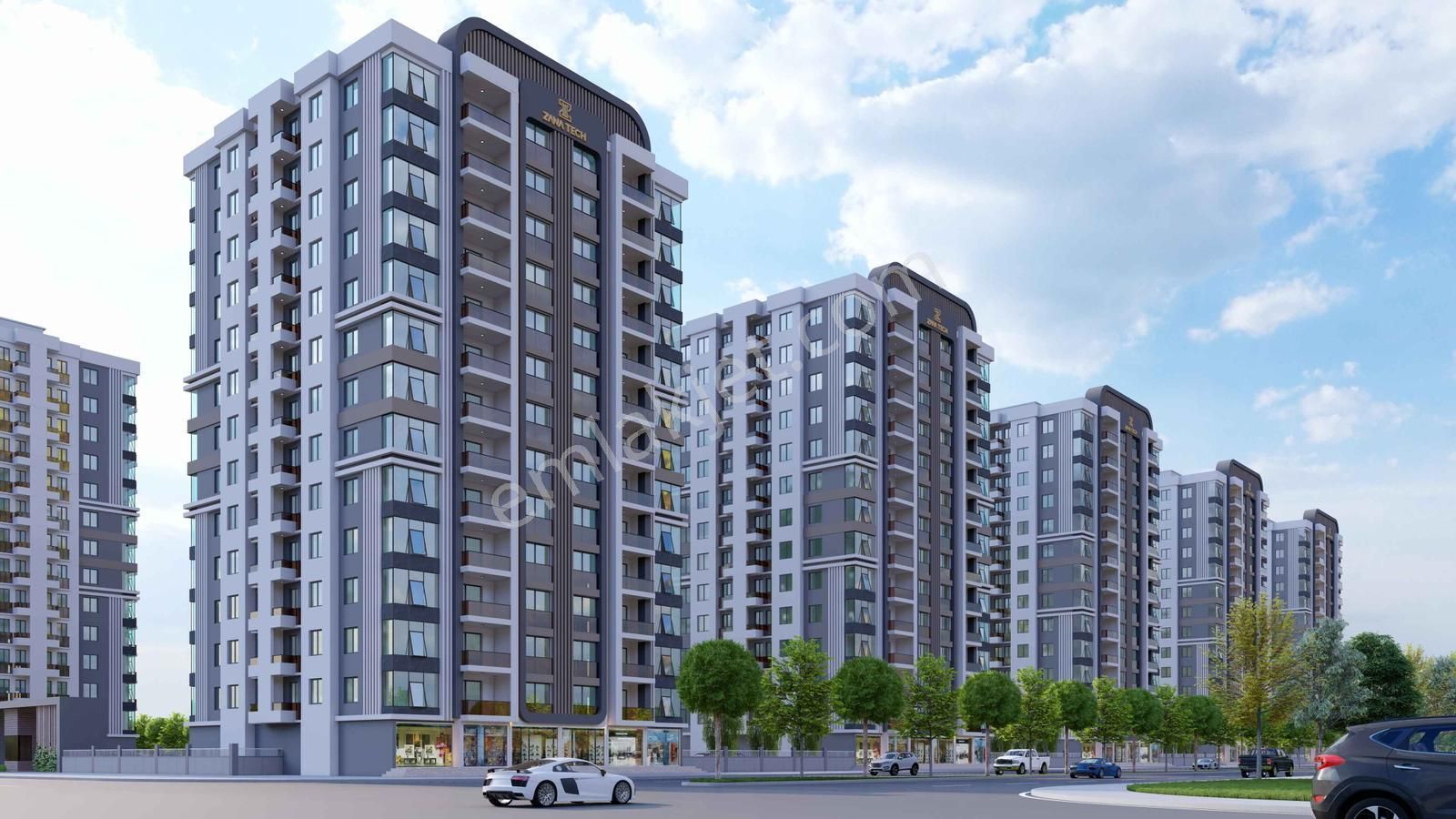 Four Land'den Araştırma Hast.arkasında Sıfır 2,5+1 Satılık Daire