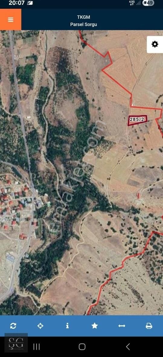 Darboğaz'da Manzarası Güzel Tarla Yola Sıfır
