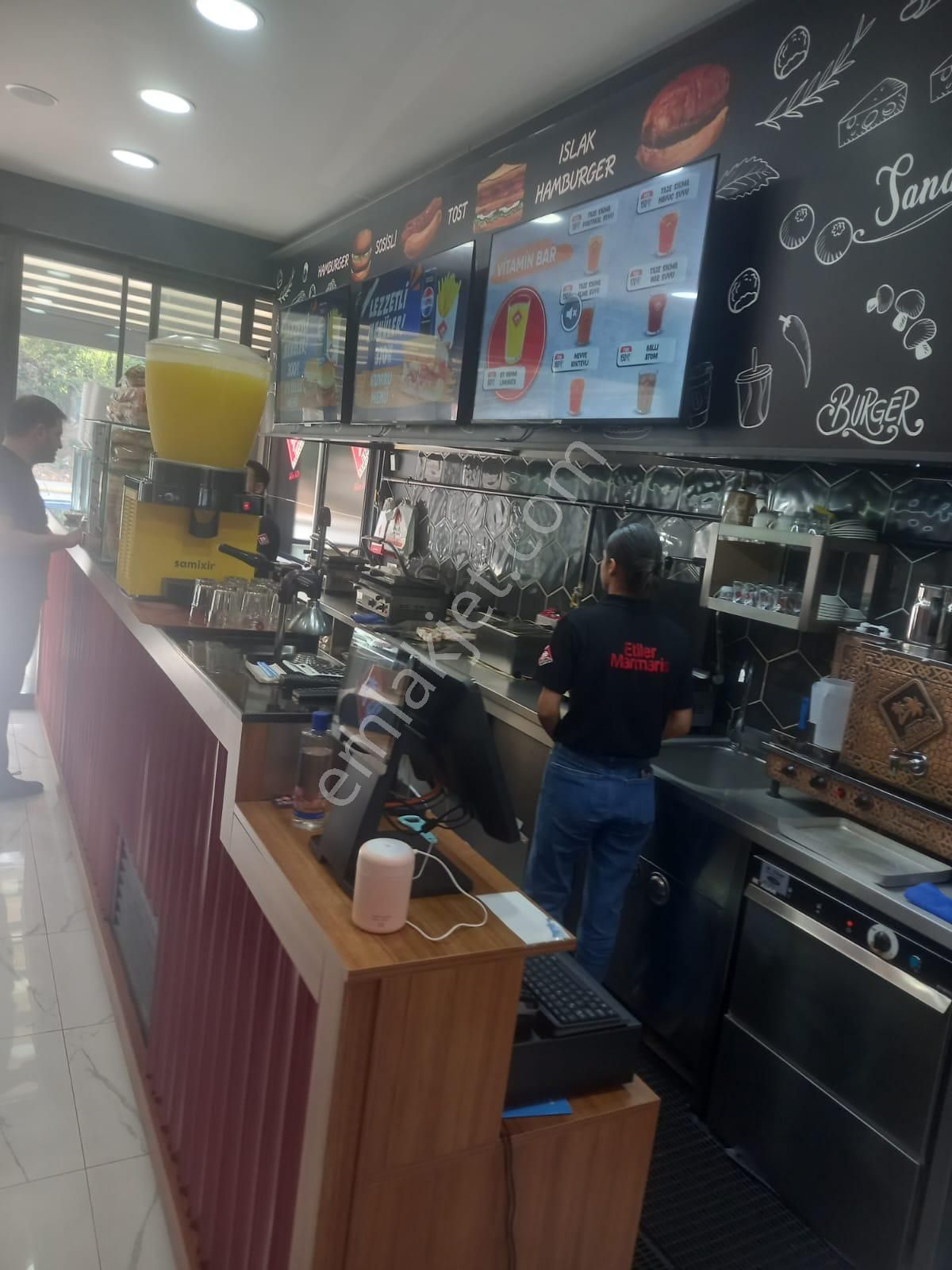 Küçükçekmece Halkalı Merkez'de Devren Kiralık Kurumsal Fast Food - Görsel 7