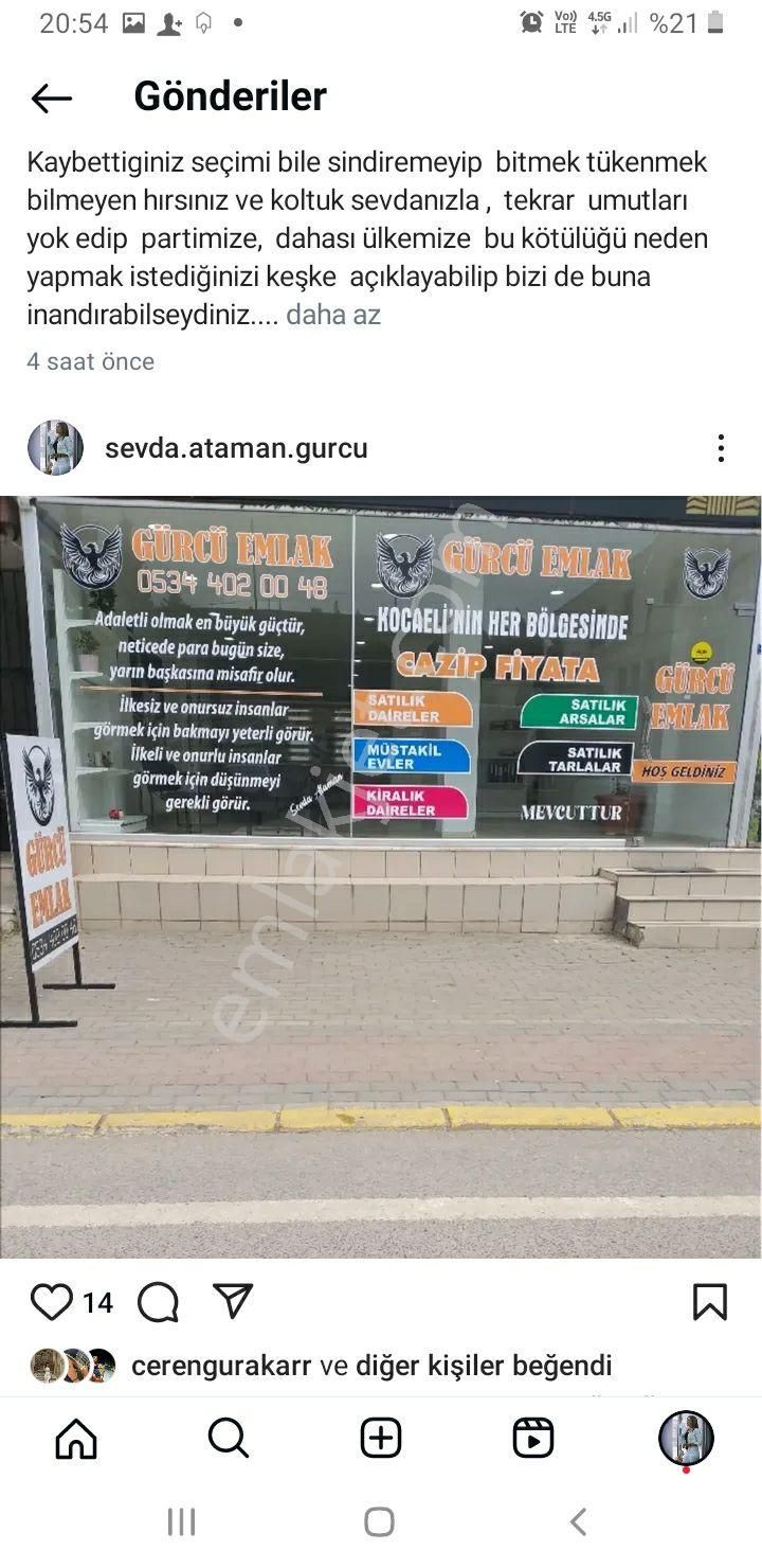 Kocaeli İzmit Nerkezde 6 Katlı Satılık Bina Ofisler Ve Dükkân 19.800000