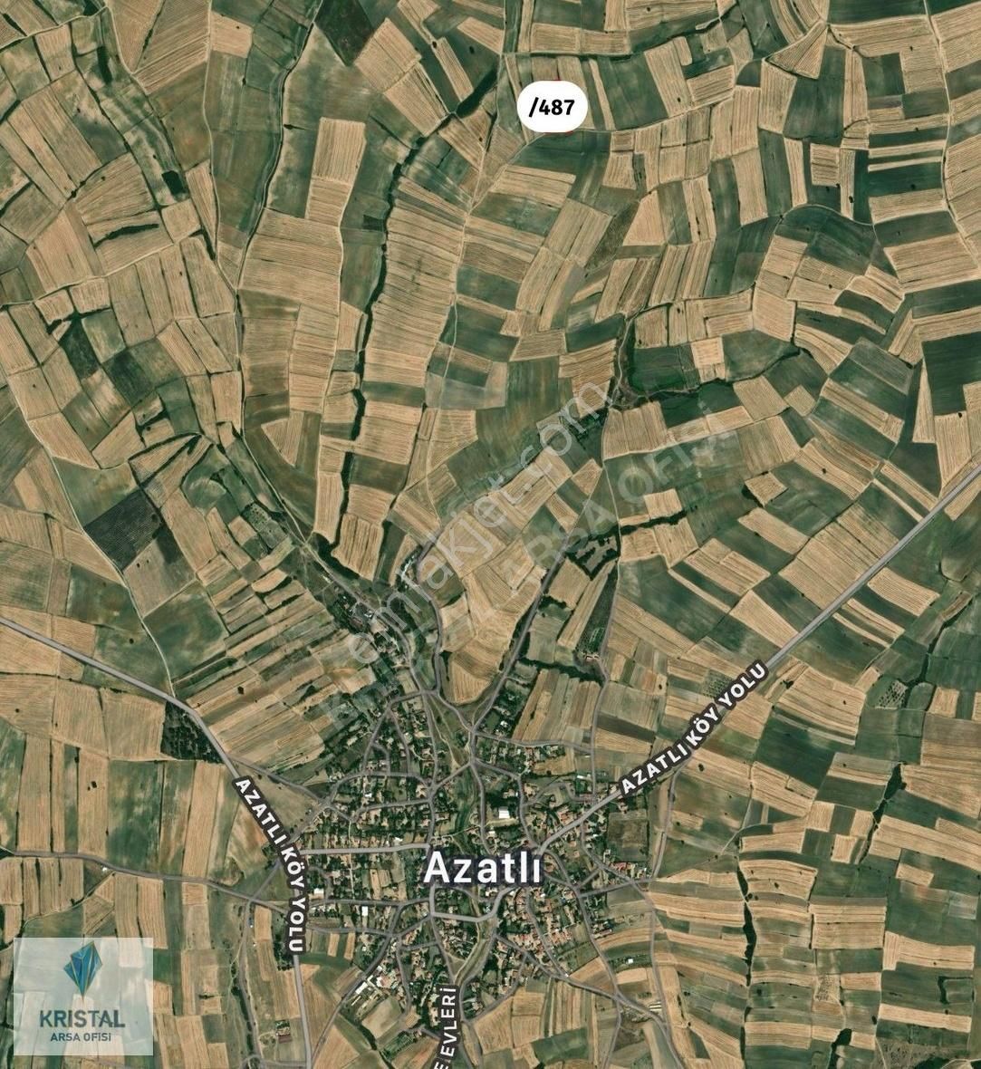 Azatlı Köyünde Yerleşime Yakın Kredi Kartına Alabileceğiniz Arsa