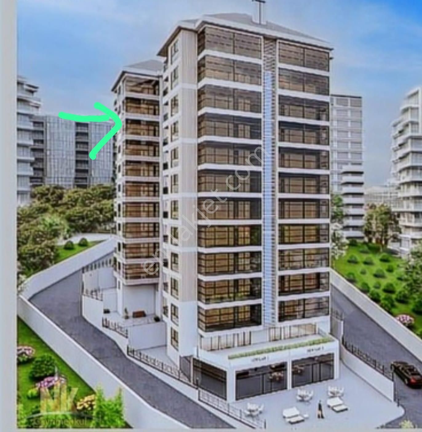 Sahibinden Rize Merkezde Deniz & Doğa Manzaralı, Lüks 3+1