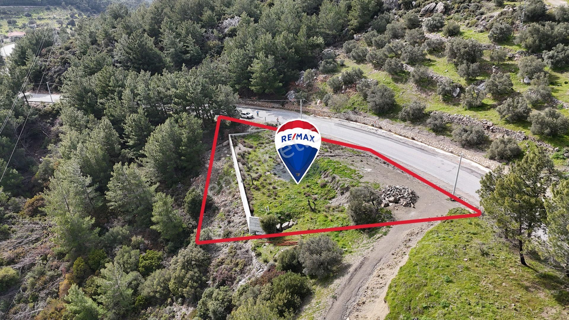 Datça Mesudiye Satılık 991m2 Deniz Manzaralı Tarla (şerefiyeli) - Görsel 18