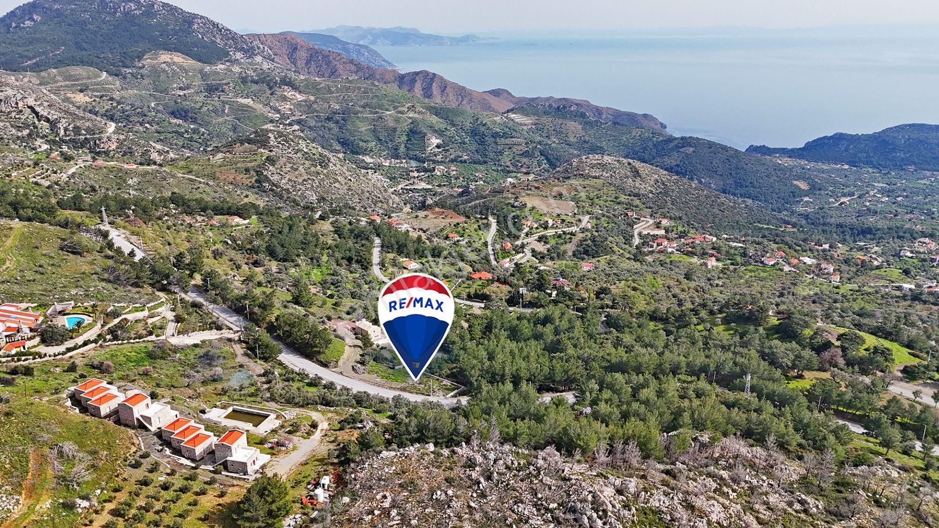 Datça Mesudiye Satılık 991m2 Deniz Manzaralı Tarla (şerefiyeli) - Görsel 9