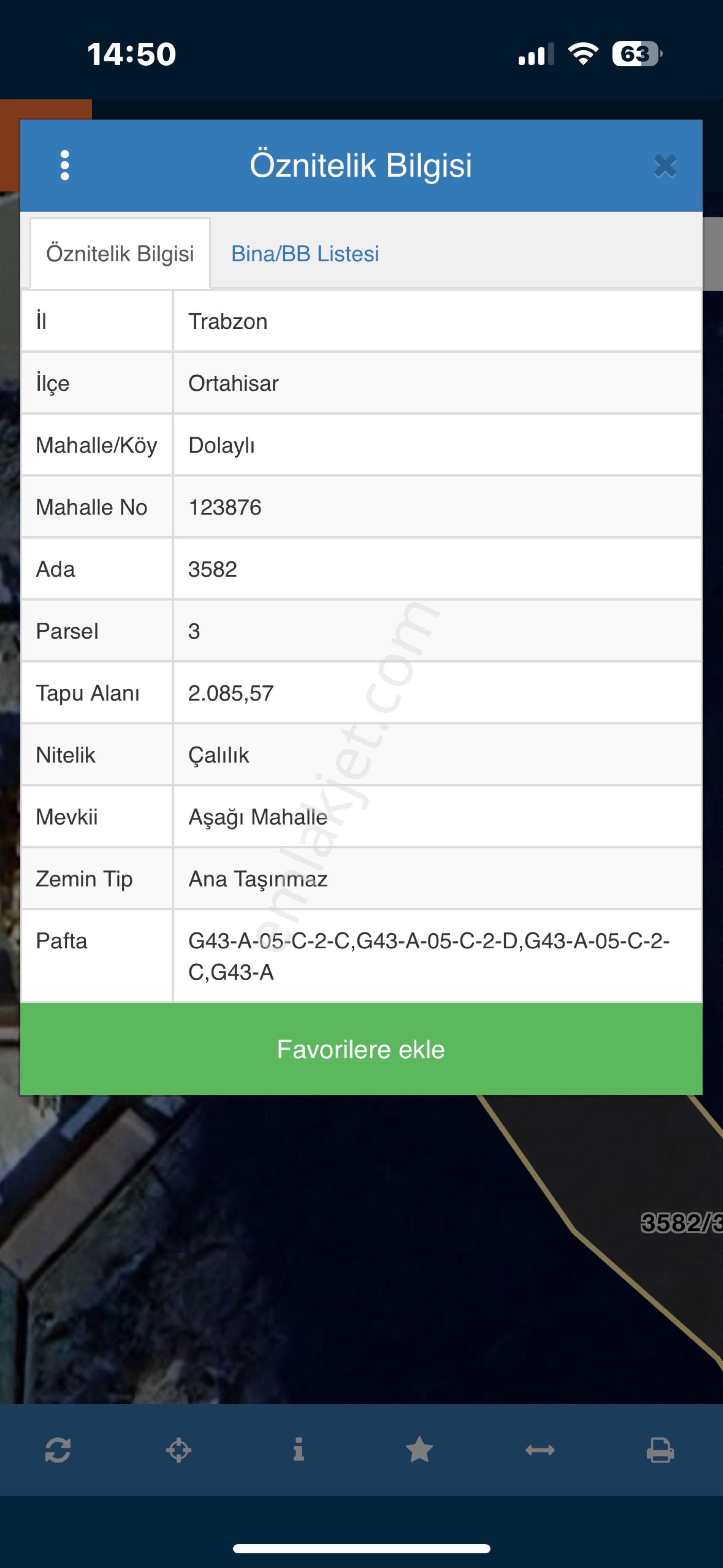 Hekimoğlu’nun Yanında Satılık Arazi