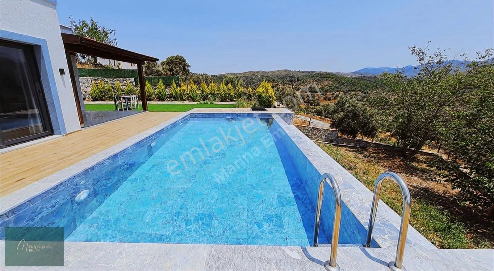 Marina Emlak'tan Bodrum Mumcular Da Satılık 3+1 Havuzlu Villa - Görsel 24