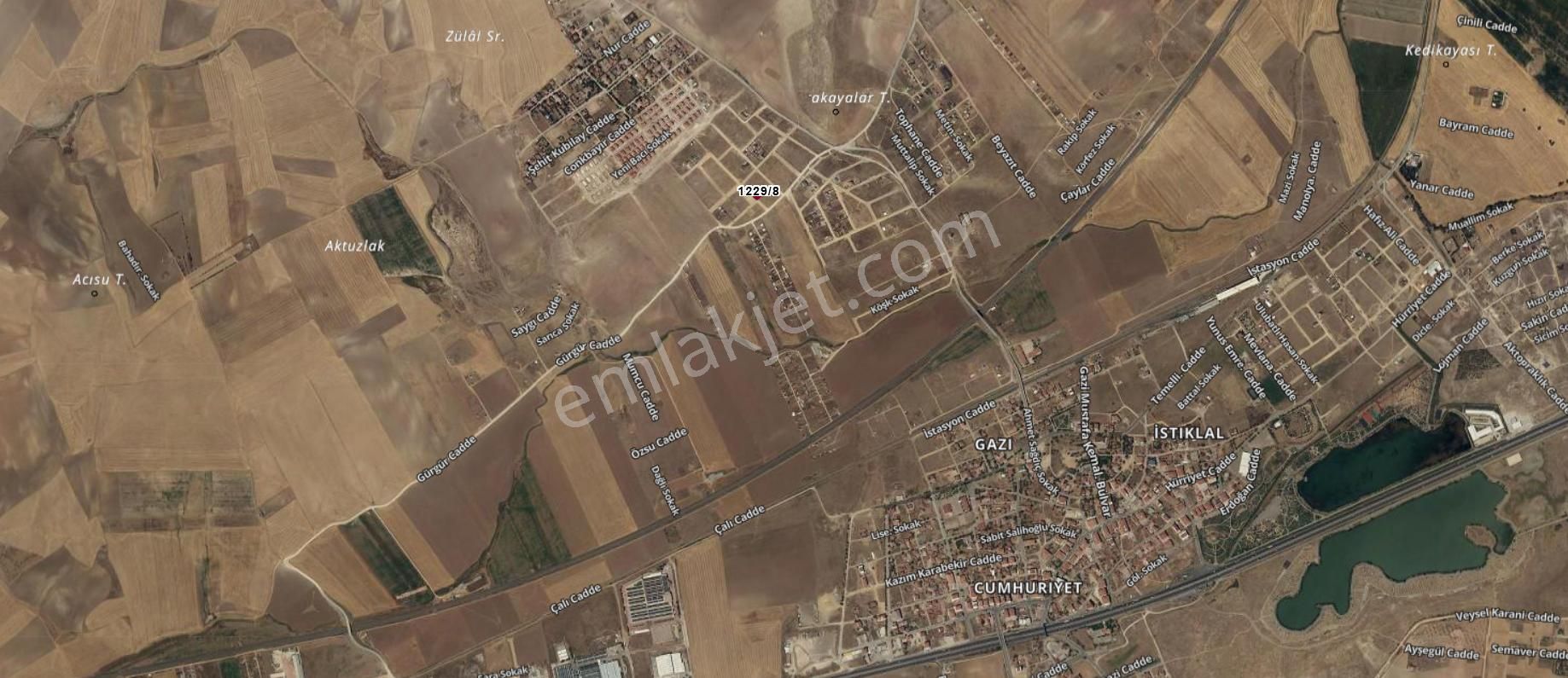 Burak Emlak'dan Satılık Temelli Gazi Mh. 600m² İmarlı