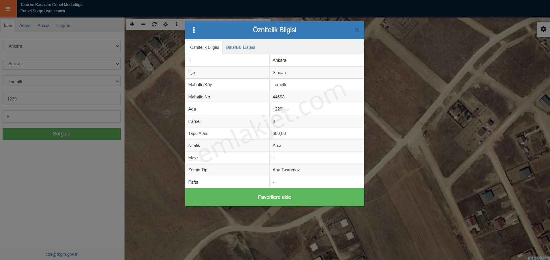 Burak Emlak'dan Satılık Temelli Gazi Mh. 600m² İmarlı - Görsel 3