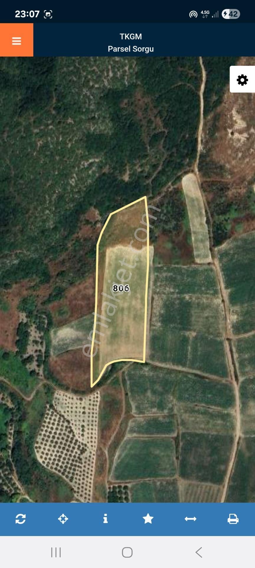 Bursa Karacabey Çamlıcada Anayola Yakın Satılık Yatırımlık 14600m2 Tarla - Görsel 7