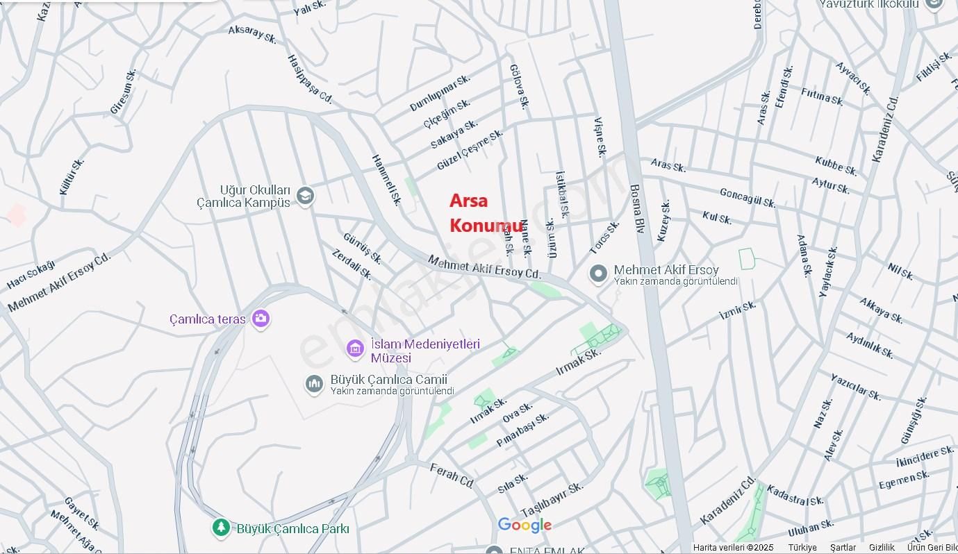 Üsküdar Mehmet Akif Ersoy Mah 100 M2 Satılık Arsa Enta Emlak - Görsel 9