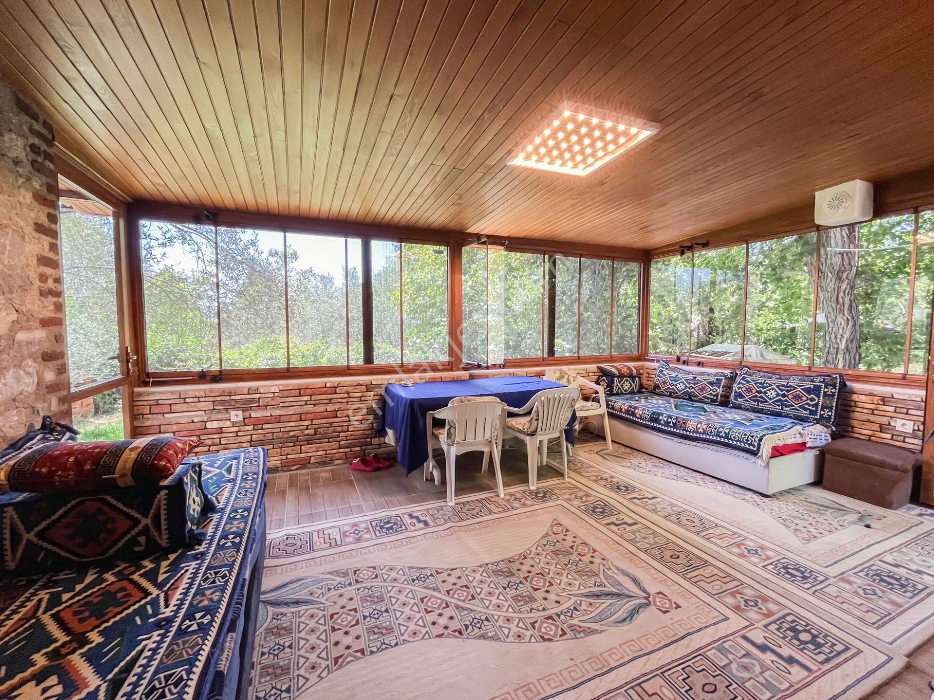 Kazdağları’nda Doğa İçinde Satılık Taş Ev Ve Zeytinlik - Görsel 15