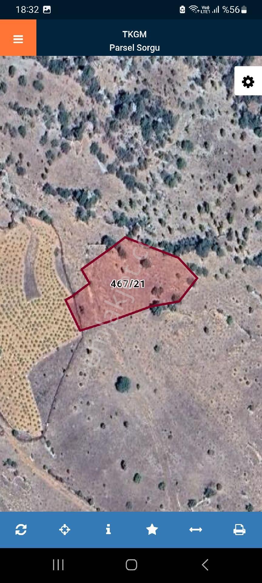 Konya Hadim Göynükkışla Mh. 2947 M2 Müstakil Bağ
