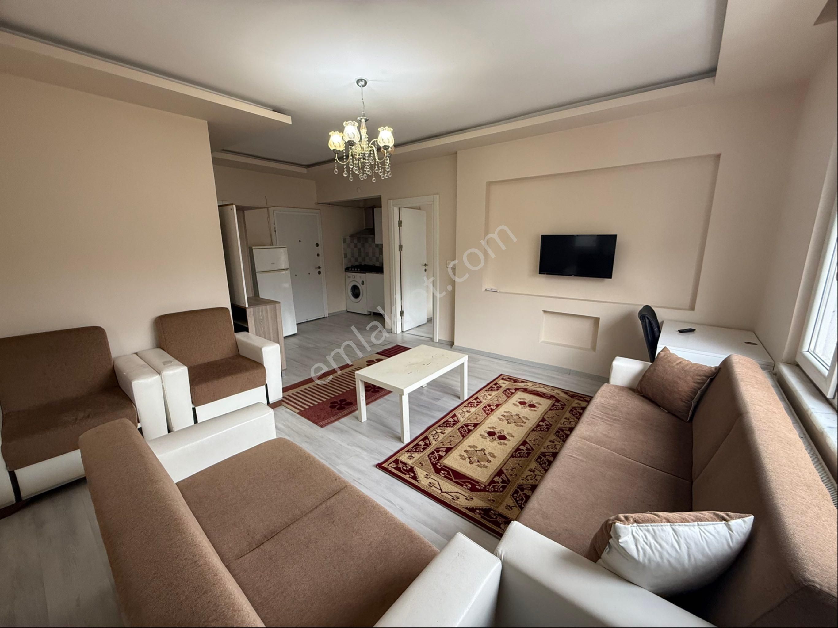 Trabzon Kalkınma Ana Cadde Üzeri Eşyalı Kiralık 2 + 1 Daire