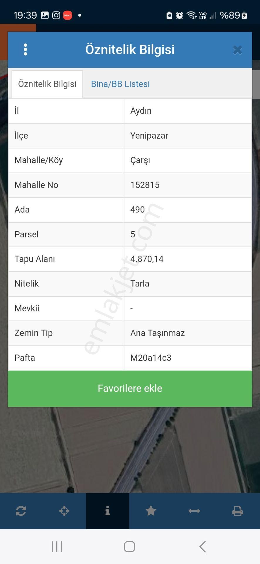 Aydın Nazilli Yöntem Emlaktan Yenipazar Hükümet Mahallesinde Karayoluna Yakın Satılık Tarla - Görsel 2