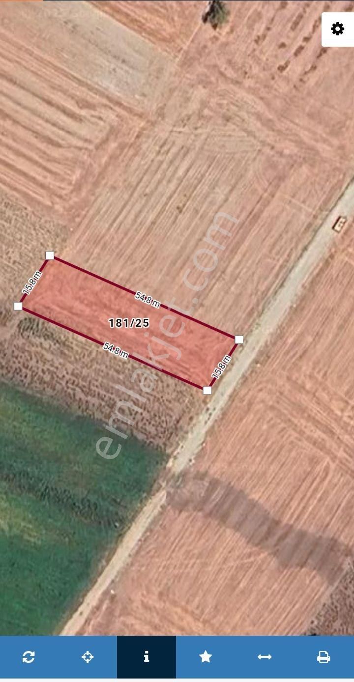 Resmi Yola Cephe Satılık 832 M2 Bursa Yenişehir Mahmudiye Köyünde Hobi Bahçesi