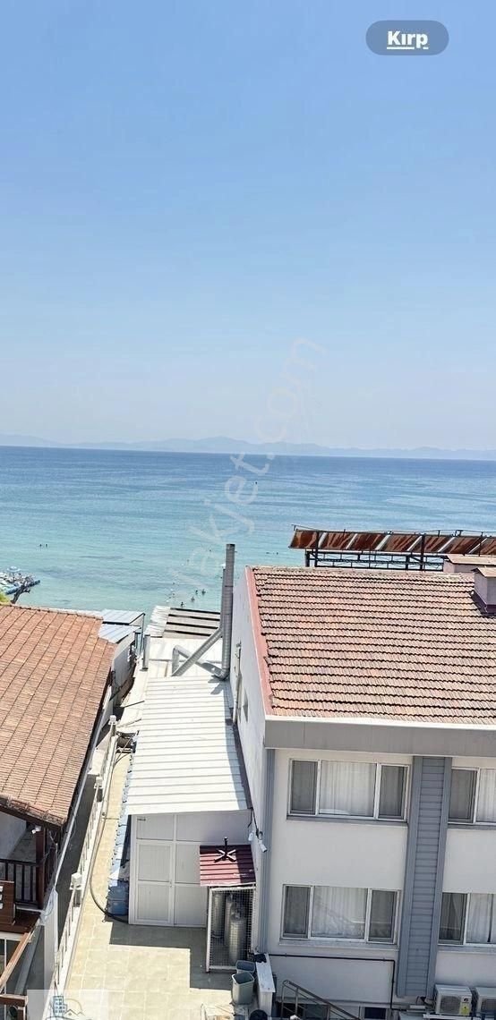 Altınkumda Denize Sıfır 110 Metre Full Deniz Manzaralı Geniş Teraslı Eşyalı 1+1 Dubleks Daire - Görsel 24