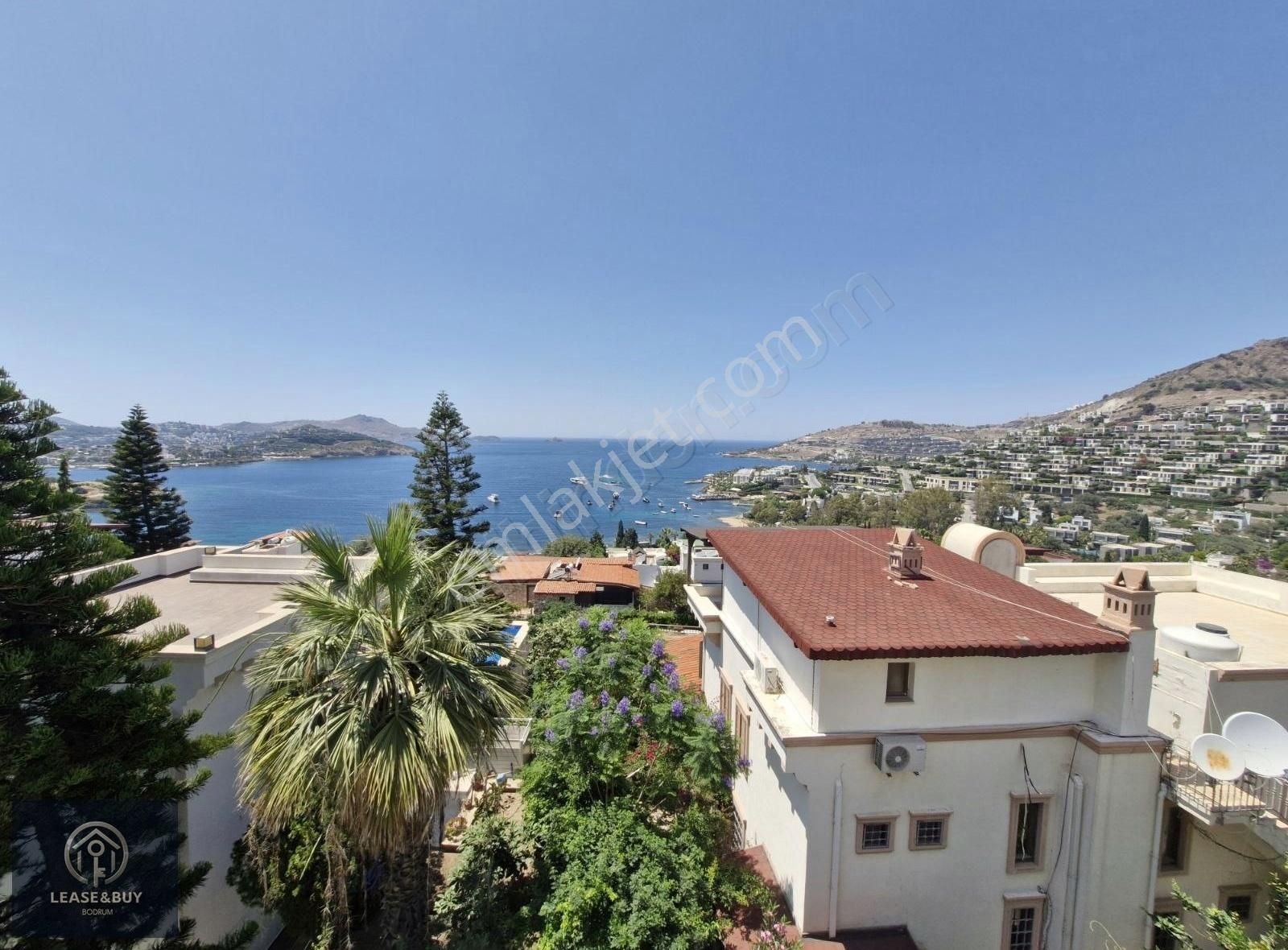 Bodrum Yalıkavak Full Deniz Manzaralı Denize Plaja 350 Metre