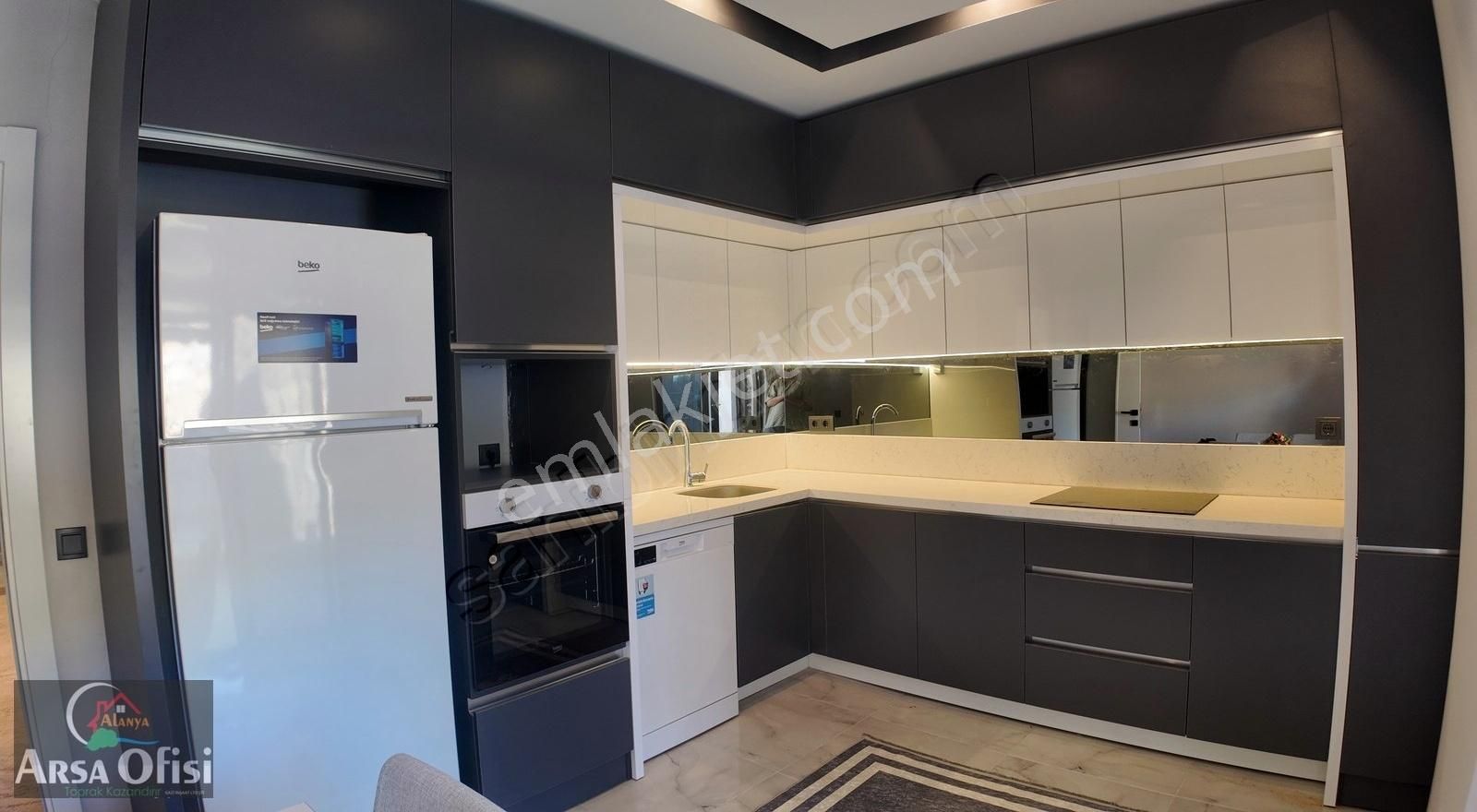 Alanya Oba'da Satılık Havuzlu Site'de 3+1 Daire - Görsel 34