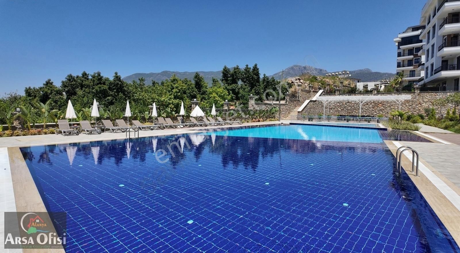 Alanya Oba'da Satılık Havuzlu Site'de 3+1 Daire - Görsel 14