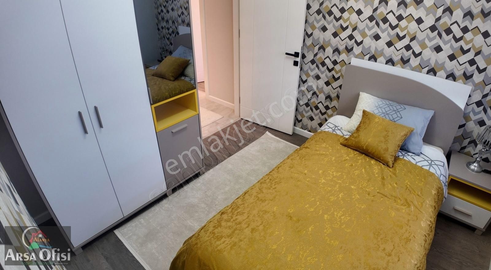 Alanya Oba'da Satılık Havuzlu Site'de 3+1 Daire - Görsel 28