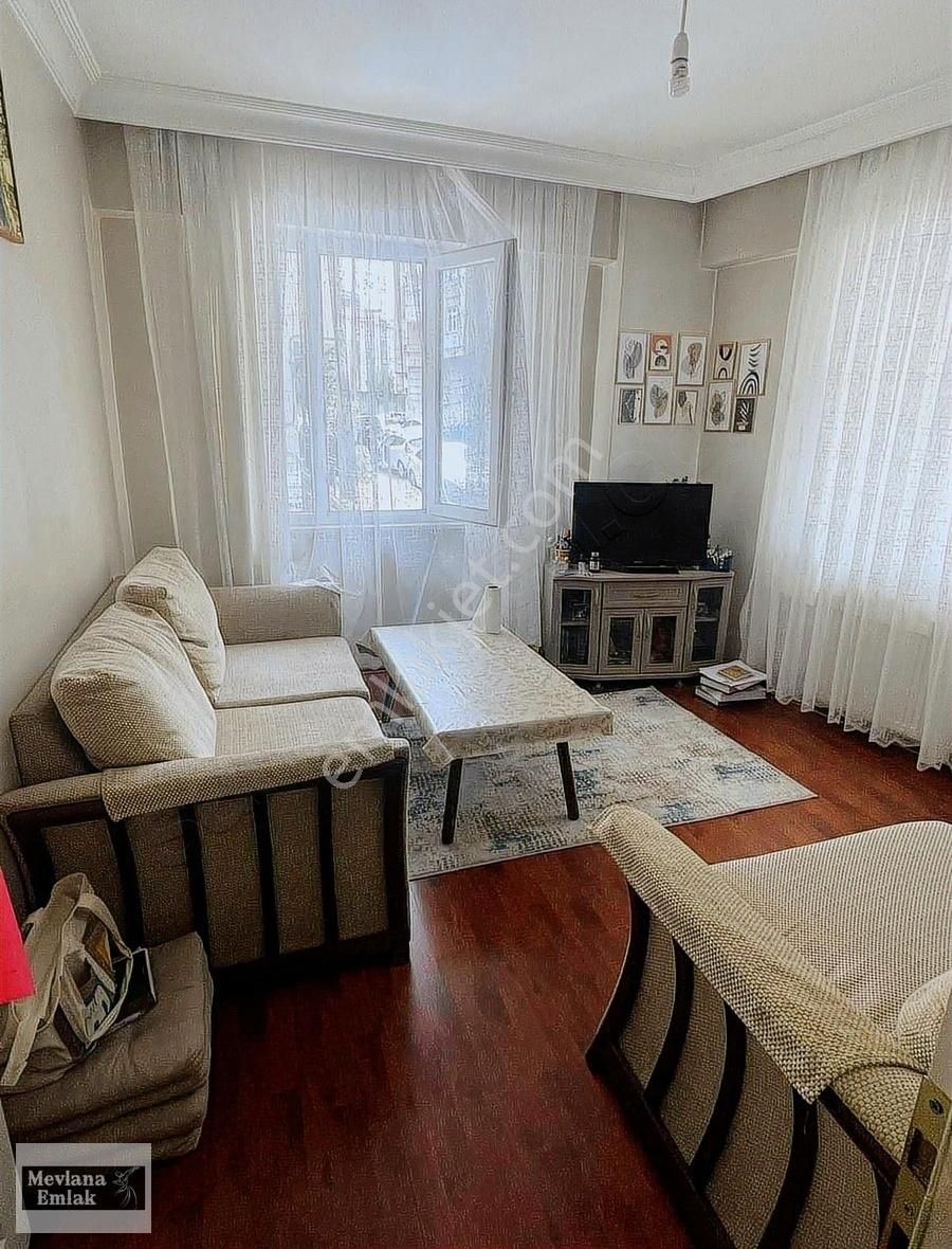 Mevlana Emlaktan Mevlana Mah Merkezde Satılık 2+1 Daire