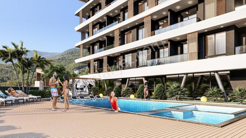 Alanya Mahmutlarda Özelıklı Sıte De 1+1 Satılık Daıre - Görsel 8
