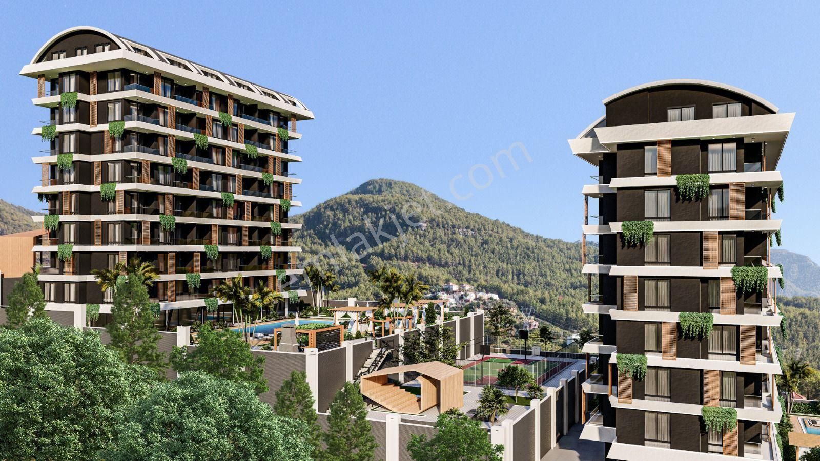 Alanya Mahmutlarda Özelıklı Sıte De 1+1 Satılık Daıre - Görsel 9