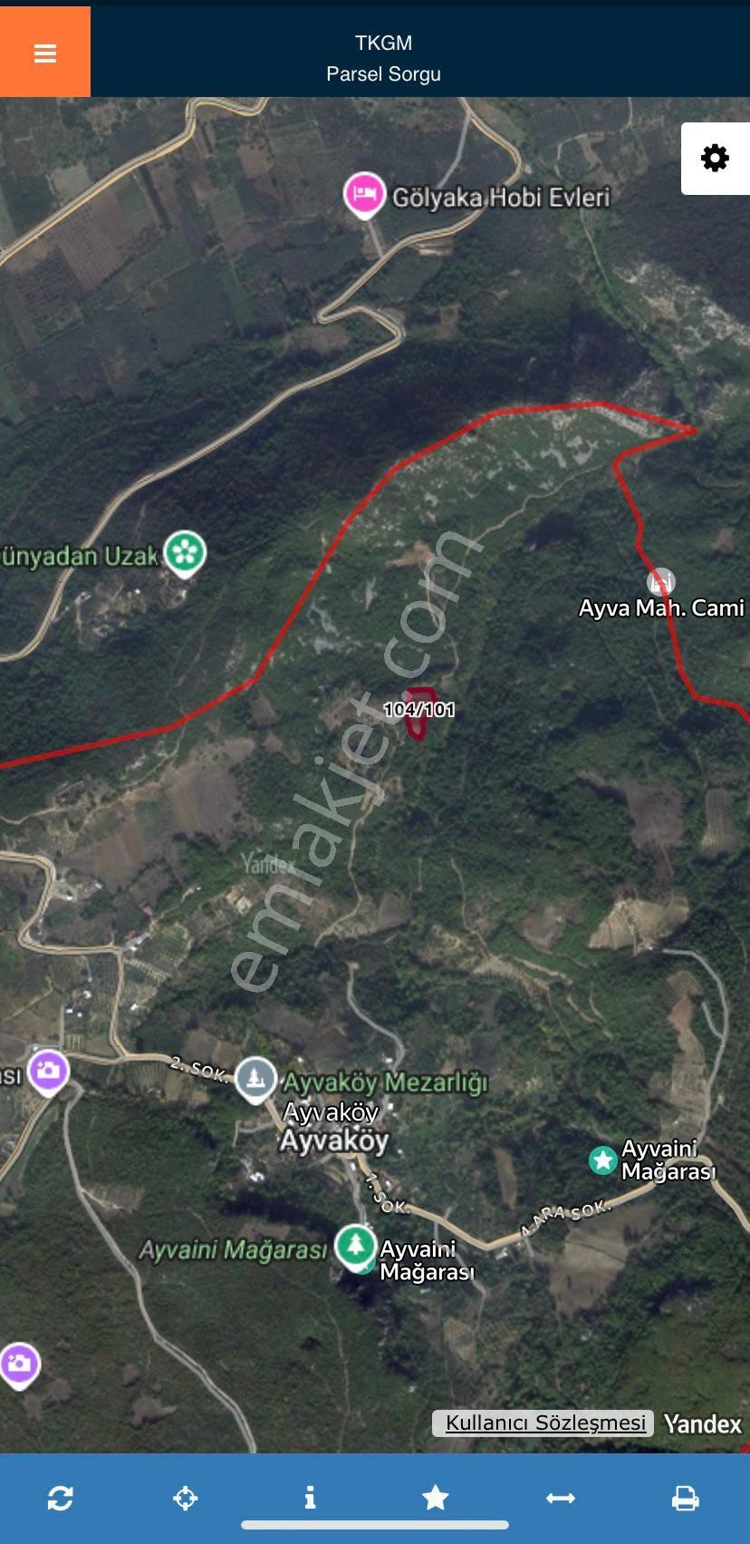 İsminar Yılmaz Dan Nilüfer İlçesi Ayva Köyünde Satılık Tarlalar - Görsel 7