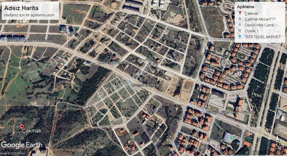 Arevtürk'den Çakmak'ta Satılık 660 M2 B+2 İmarlı Arsa