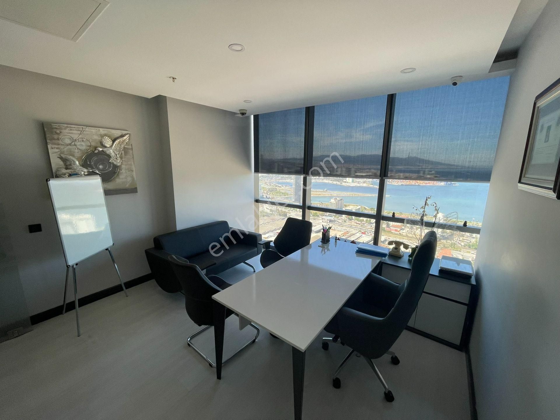 Folkart Towers A Kulede Deniz Tarafında Satılık Prestijli Ofis! - Görsel 12