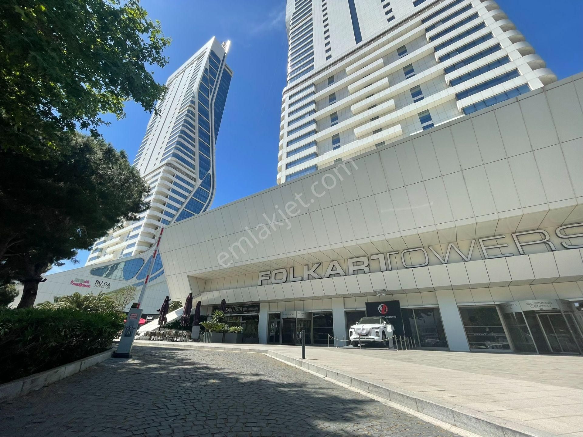 Folkart Towers A Kulede Deniz Tarafında Satılık Prestijli Ofis! - Görsel 34