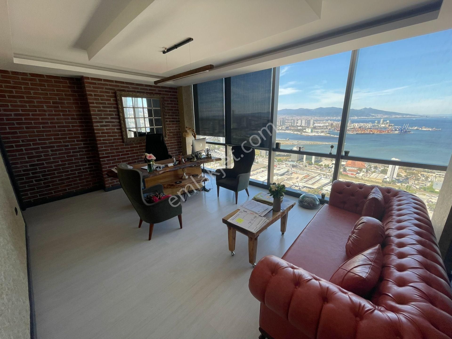 Folkart Towers A Kulede Deniz Tarafında Satılık Prestijli Ofis! - Görsel 2