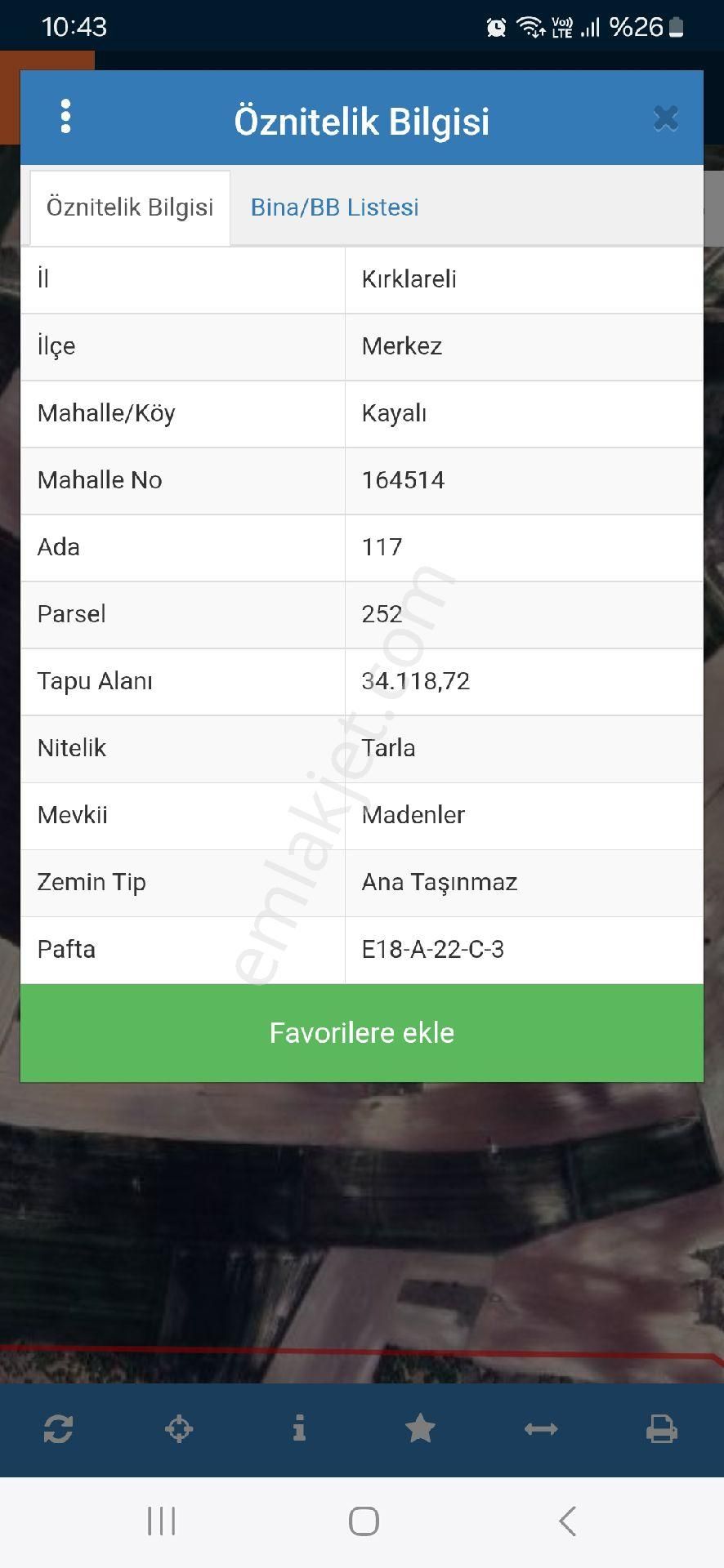 Kırklareli Merkezkayalıköyünde Satılık Ceviz Bahçesi - Görsel 13