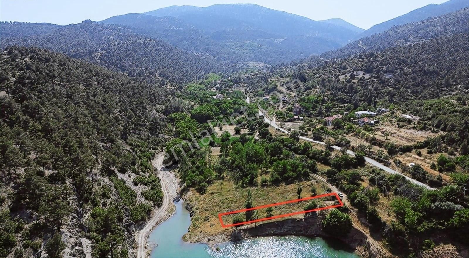 Korkuteli Yeltende Satılık Gölet Kenarı Yelten Manzaralı Bahçe - Görsel 28